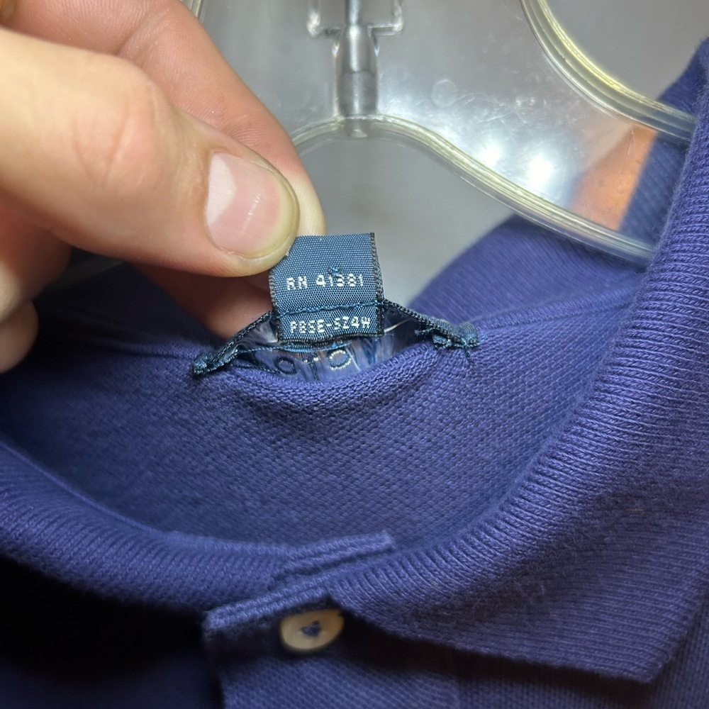 Vintage Polo by Ralph Lauren big pony cotton polo - Picture 3 of 7